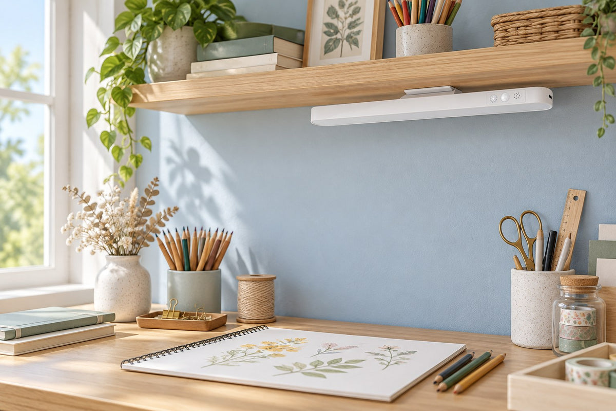 Shelf Light – Magnetic Hanging Strip Lamp with the light switched off