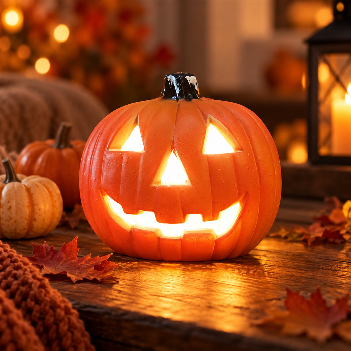 Jack Glow – LED Pumpkin Lantern Lamp