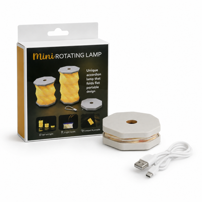 Lámpara de Linterna de Papel LumiFold