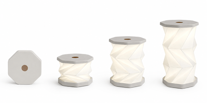Lámpara de Linterna de Papel LumiFold
