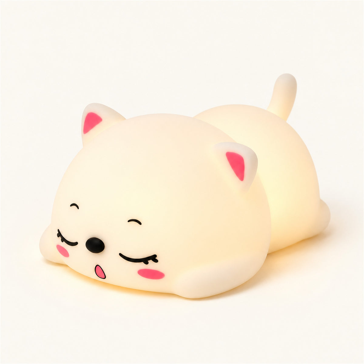 
ObiBoop – Squishy Pat Night Lamp - Kitten variant