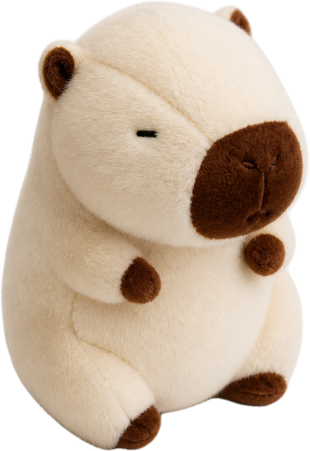 ObiCuddles – LED Light-Up Capybara Plush Toy