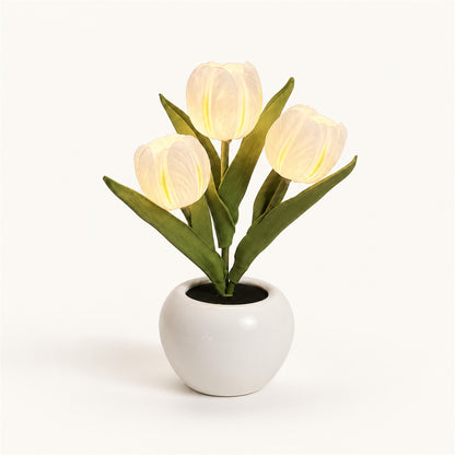 Ceramic Tulips – Ceramic Tulip Lamp