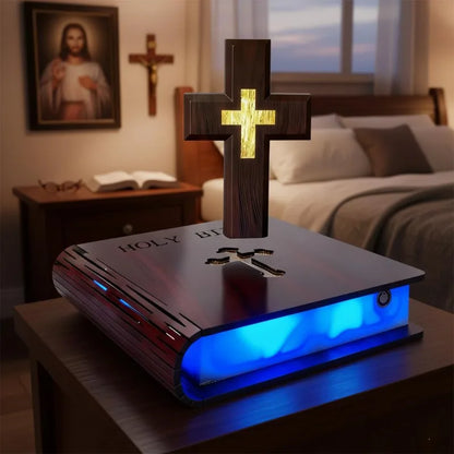 Floating Cross – Levitating Cross Lamp