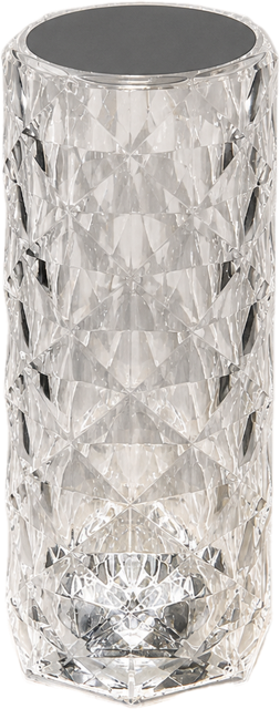 Crystal Rose – Rechargeable 16-Color Bedside Lamp