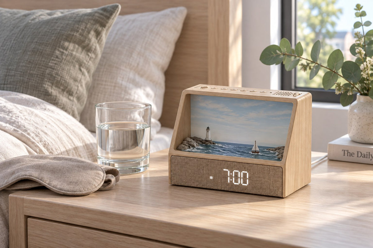 First Light – Sunrise Wake-Up Lamp with the light switched off
