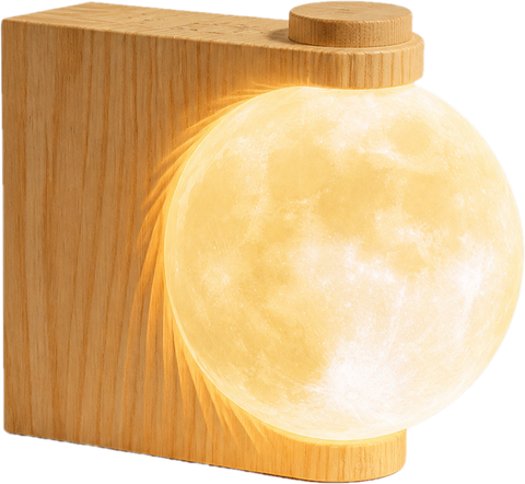 Moonrise Clock – Sunrise Clock with Moon Lamp