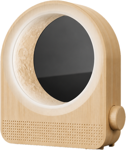 Crescent Dawn – Sunrise Alarm Clock with Moon Lamp