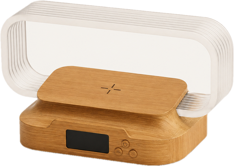 Wake Dock – Wireless Charging Clock Lamp