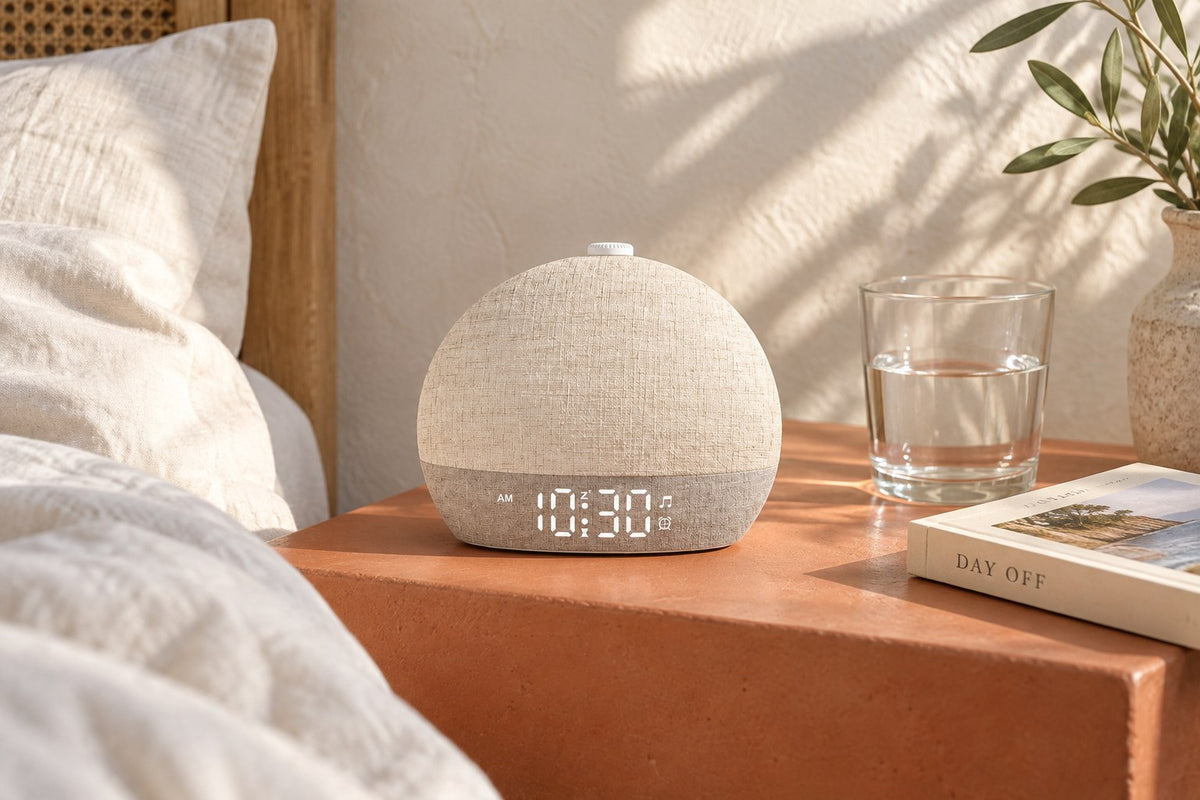 Sound Sunrise – Sunrise Alarm Clock & Sound Machine with the light switched off