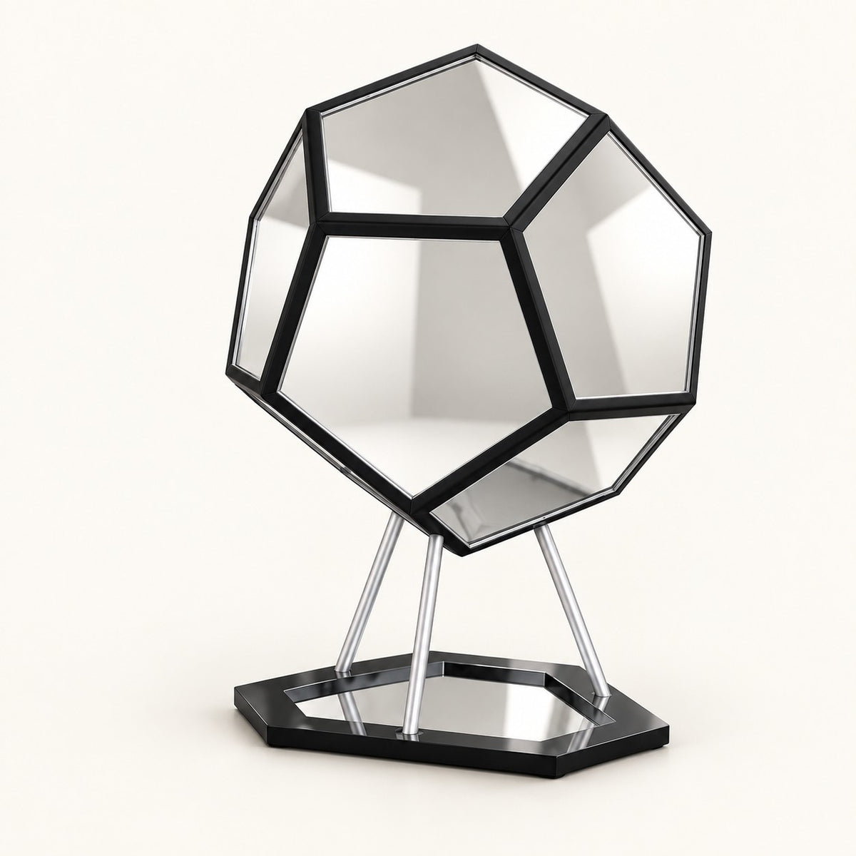 
Infinity Gem – Infinity Dodecahedron Lamp - studio view