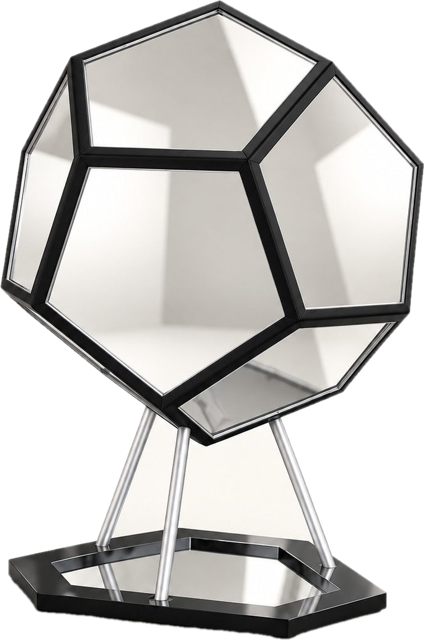 Infinity Gem – Infinity Dodecahedron Lamp