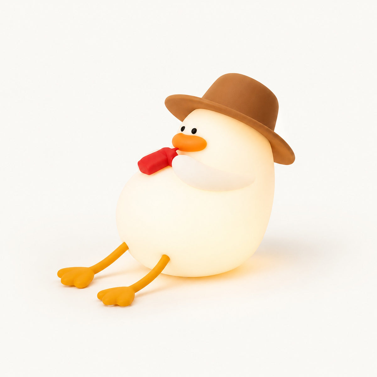 
ObiFlopsy – Lying-Flat Duck Night Lamp - Happy Duck variant