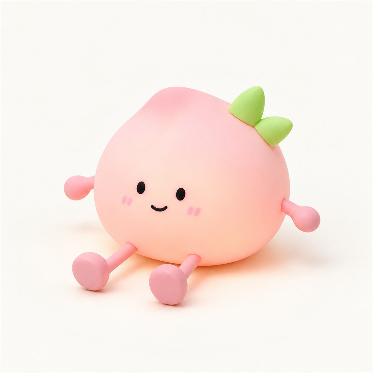 ObiFruity – Broccoli and Fruit Night Lamp - Peach variant