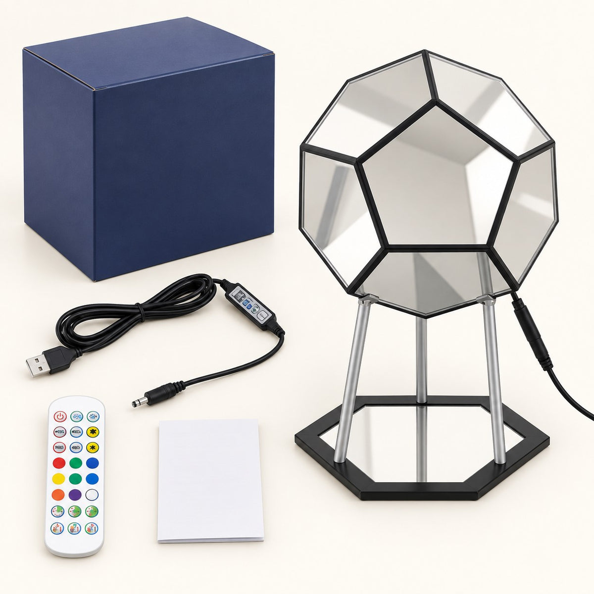 
Infinity Gem – Infinity Dodecahedron Lamp