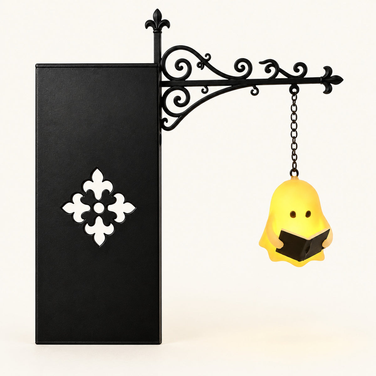 Shelf Lantern – Bookshelf Wall Lamp - Ghost variant