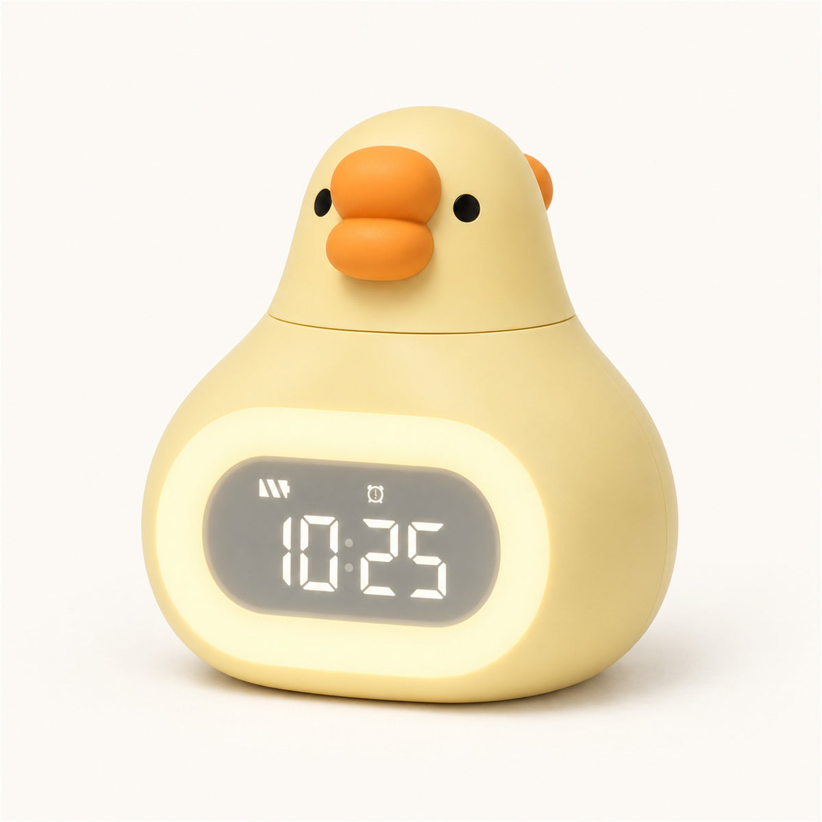 ObiHonk – Goose Night Lamp & Alarm Clock - Butter Yellow variant