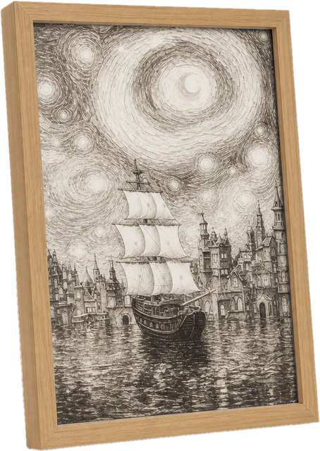 Living Masterpiece – Light Painting Photo Frame Lamp