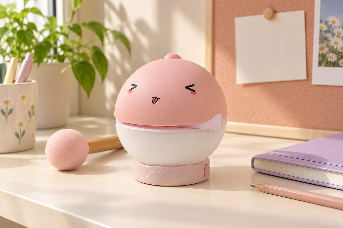ObiBubbles – Cute Animal Night Lamp with the light switched off