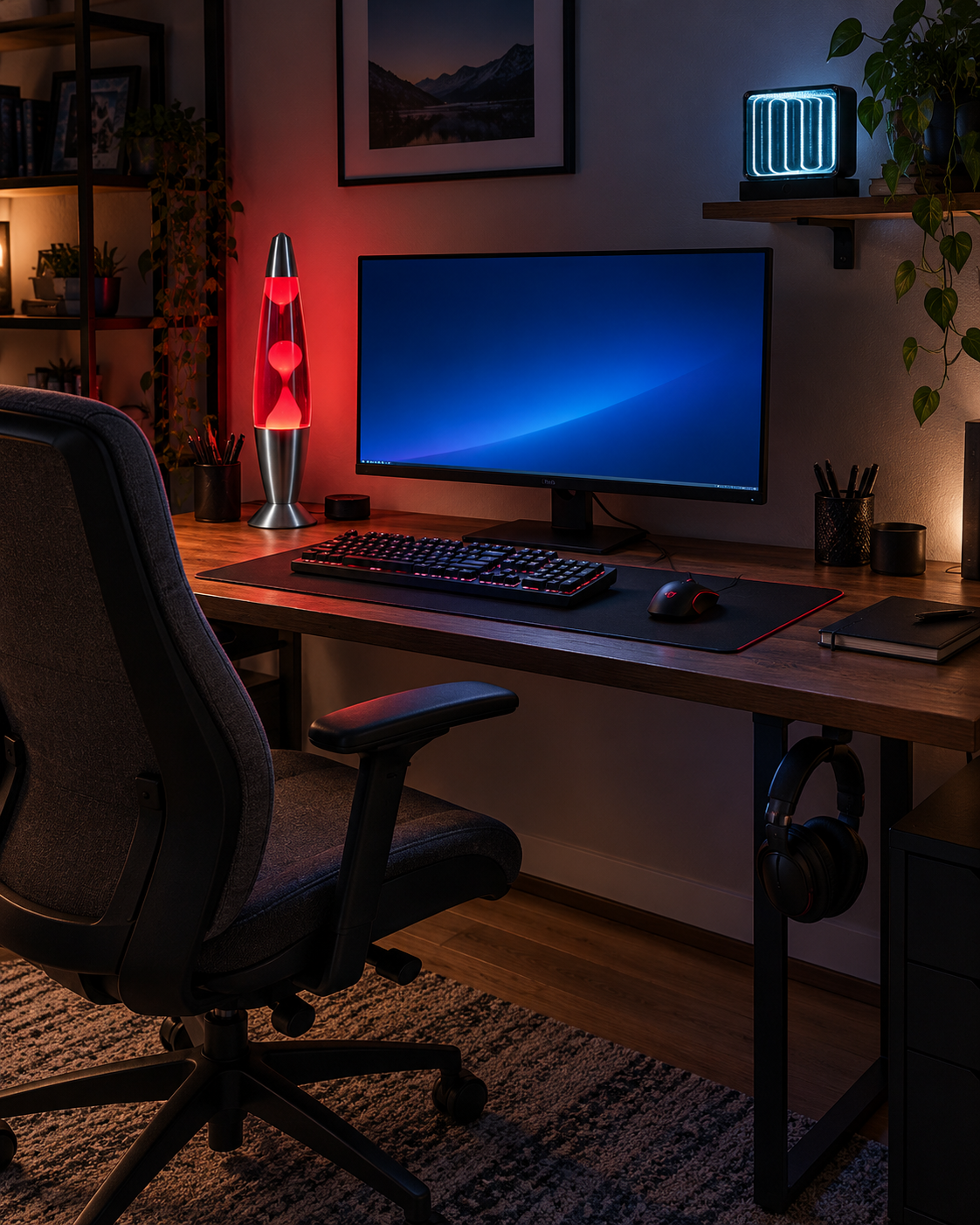 After-hours desk