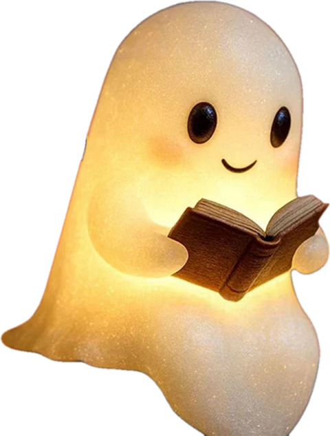 ObiBookworm – Reading Ghost Night Lamp