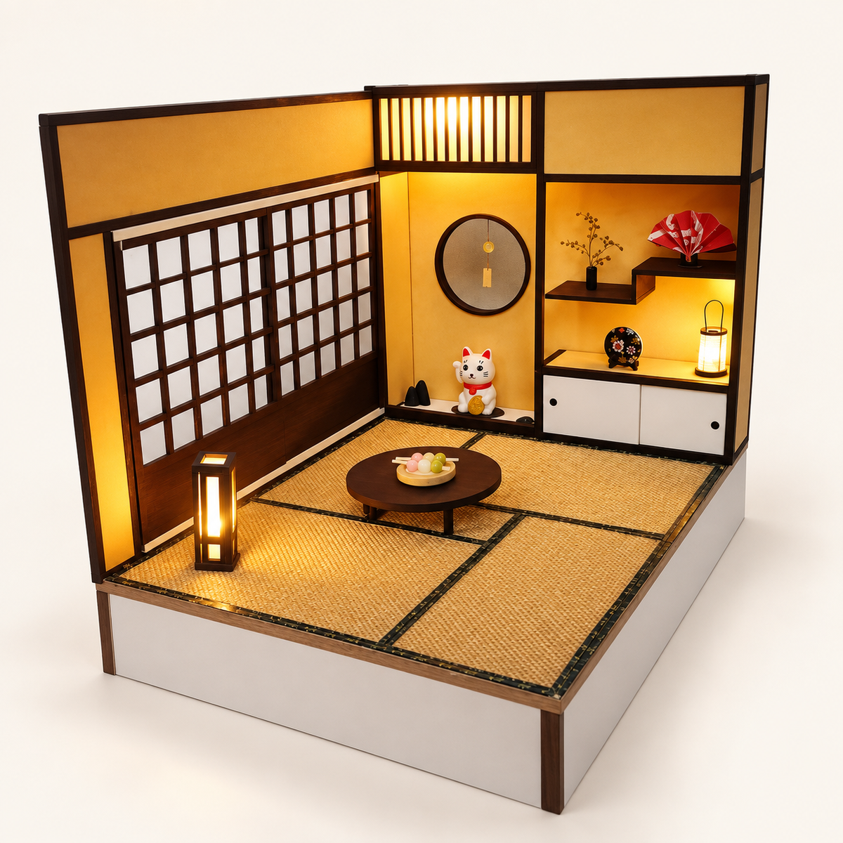 
Tatami Room — Lantern Room model lit in a studio view