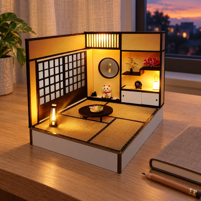 Tatami Room – Japanese Room Dollhouse Kit