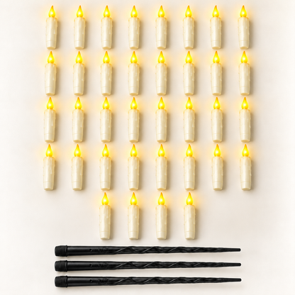 Floating Candles – Flameless LED Candles with Wand Remote