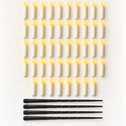 Floating Candles – Flameless LED Candles with Wand Remote
