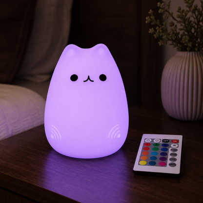 ObiWhiskers – Rechargeable Cat Night Lamp