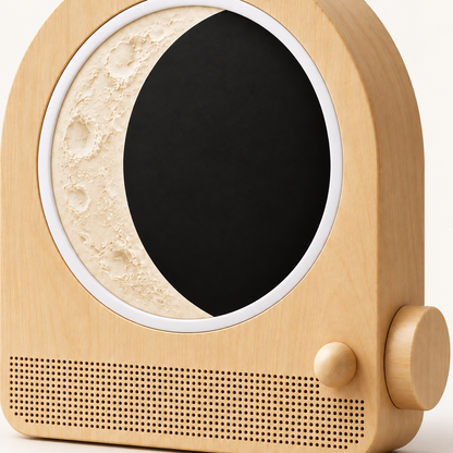 Crescent Dawn – Sunrise Alarm Clock with Moon Lamp