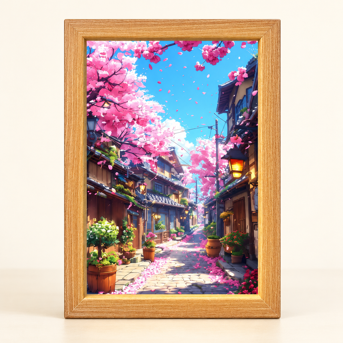 Kyoto Nights – Tokyo Art Lamp - studio view