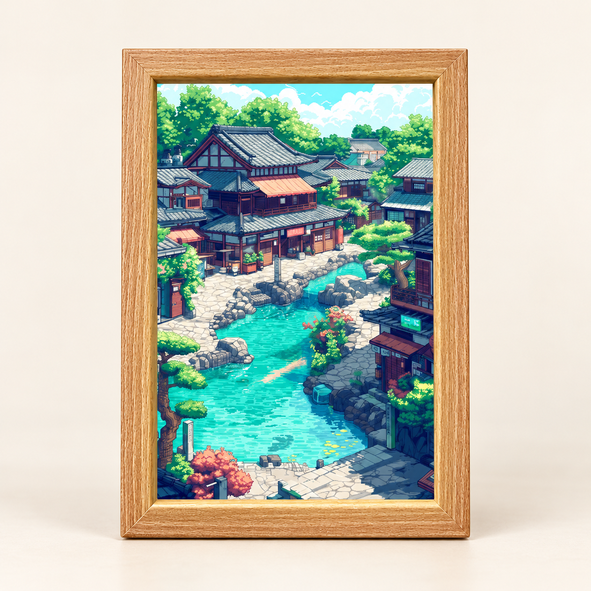 
Kyoto Nights – Tokyo Art Lamp - studio view