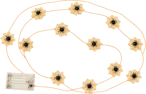Cobweb Lights – Halloween LED String Lights