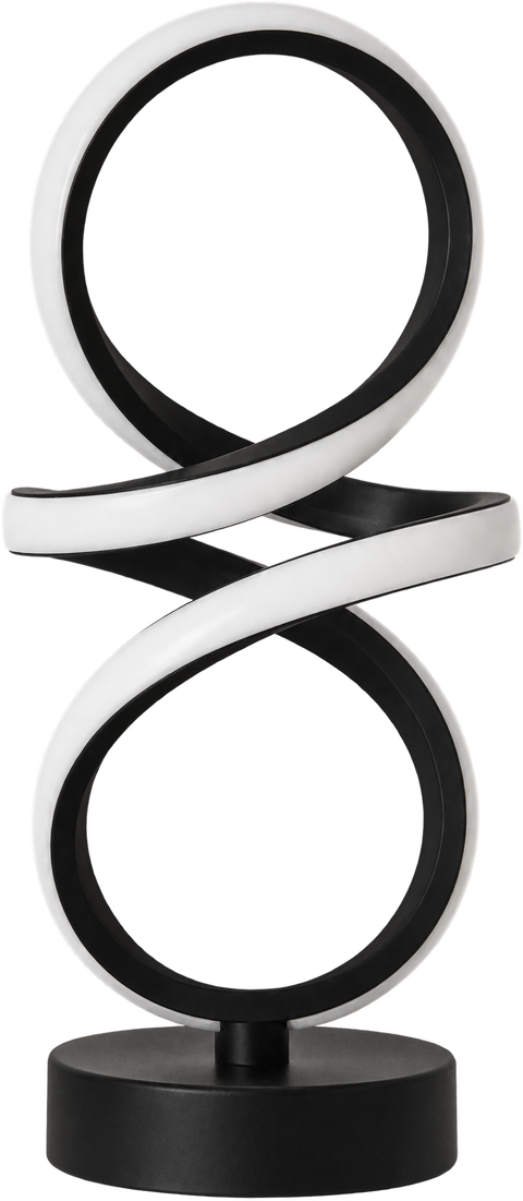 Infinity Swirl – Spiral LED Table Lamp