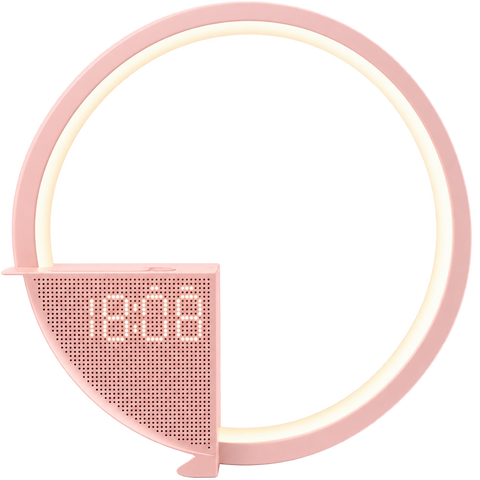 Calm Ring – Nature Sound Ring Lamp with Clock