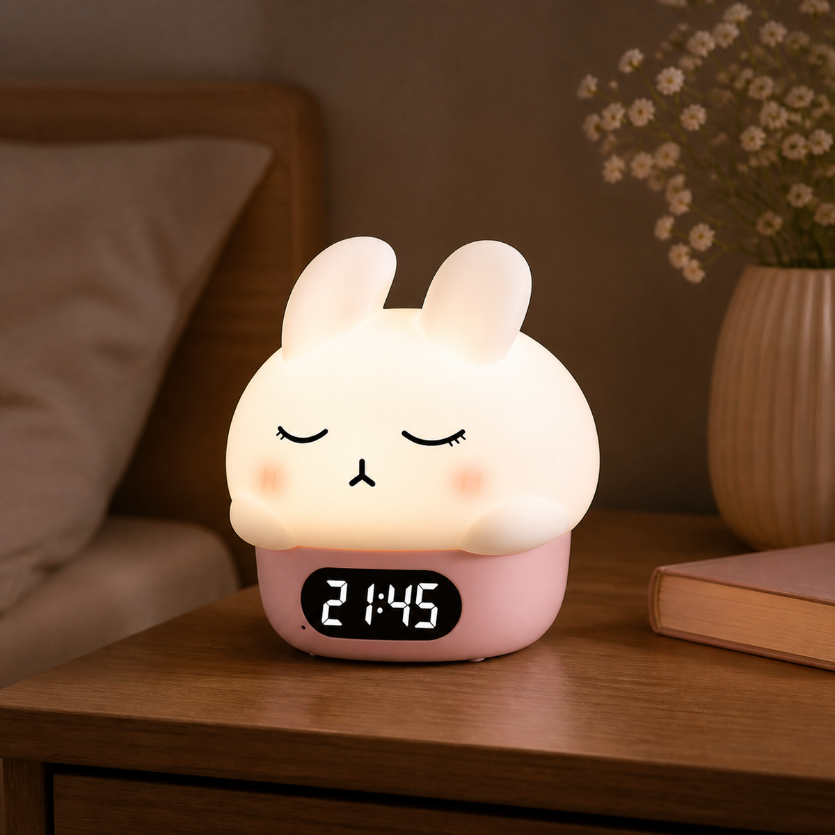 
ObiSnooze — Blush Pink in a room setting