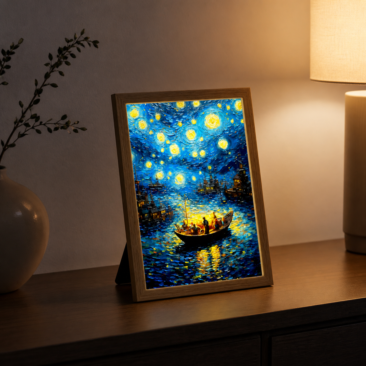 
Living Masterpiece — Van Gogh No. 1 shown in a room setting