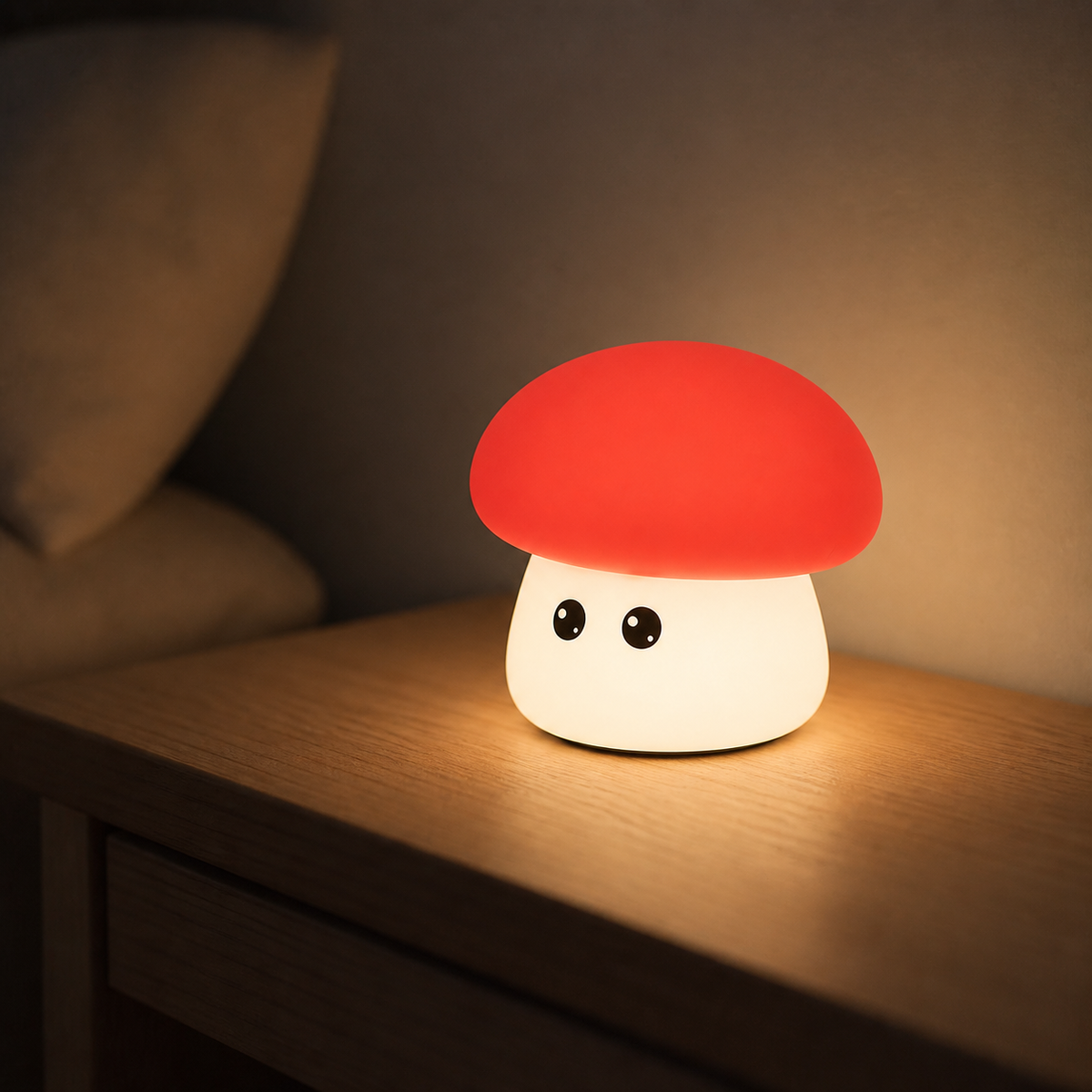 
ObiMossy — Cherry Red in a room setting