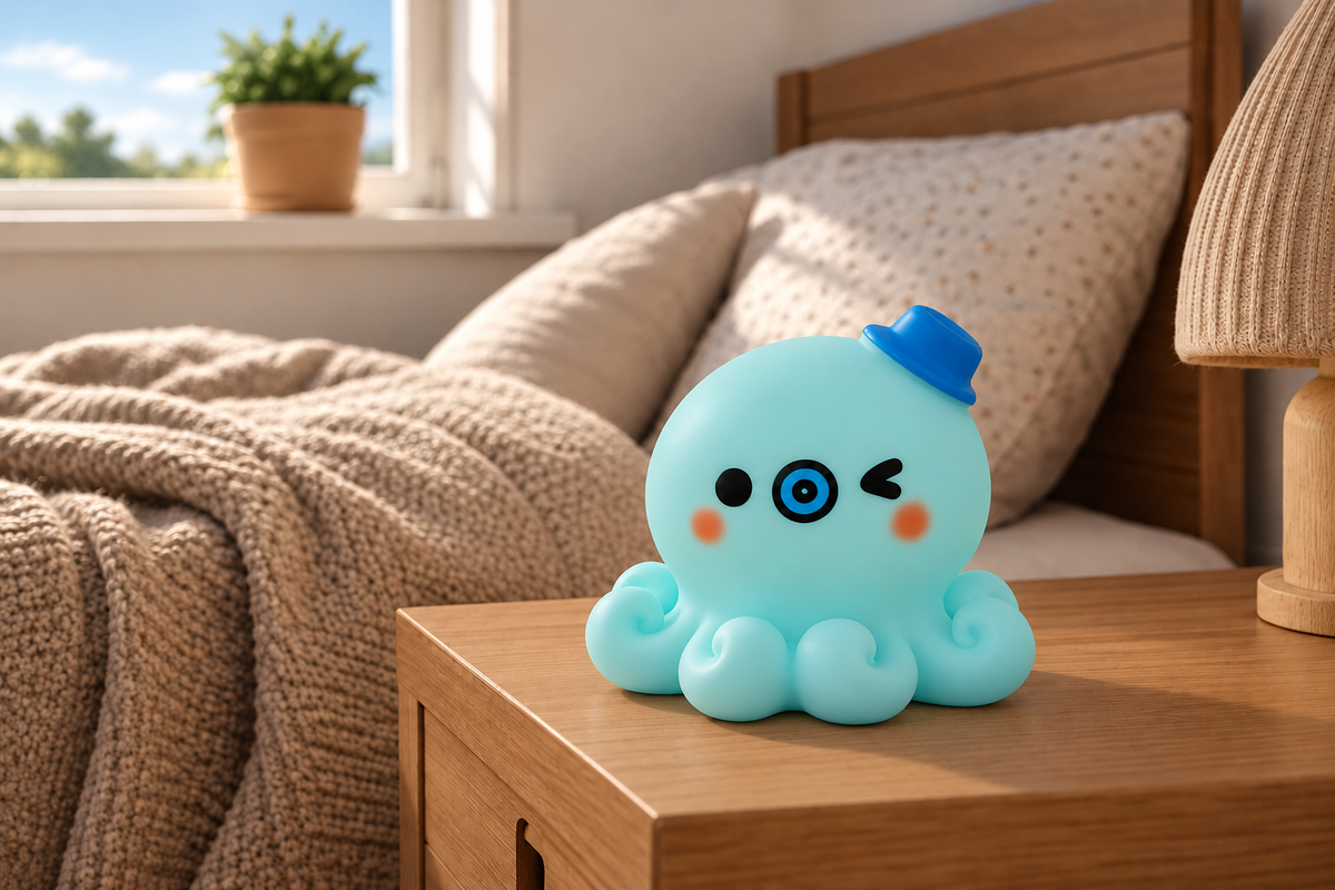 ObiCritters – Mini Animal Night Light — same hero product in daylight, light off