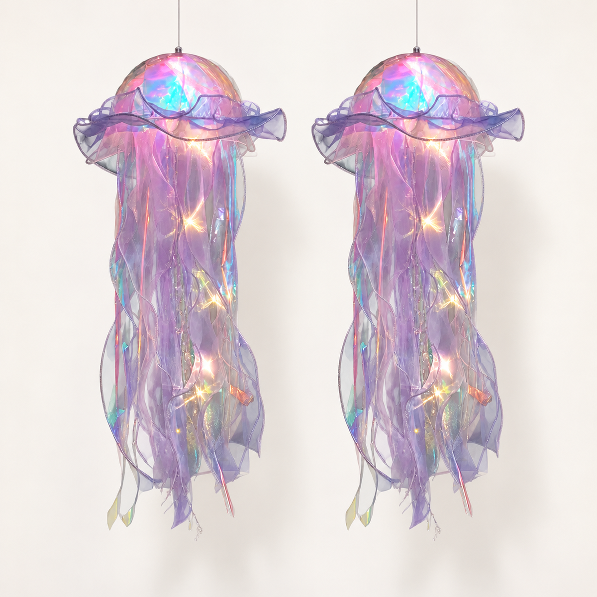 Jelly Lantern - Purple Set of 2 - complete set