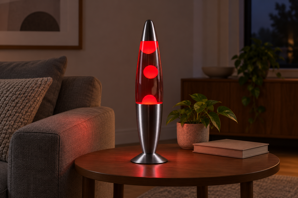 Retro Lava | Night ON | true A1 Red shape