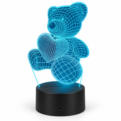 Love Struck – 3D Heart Table Lamp