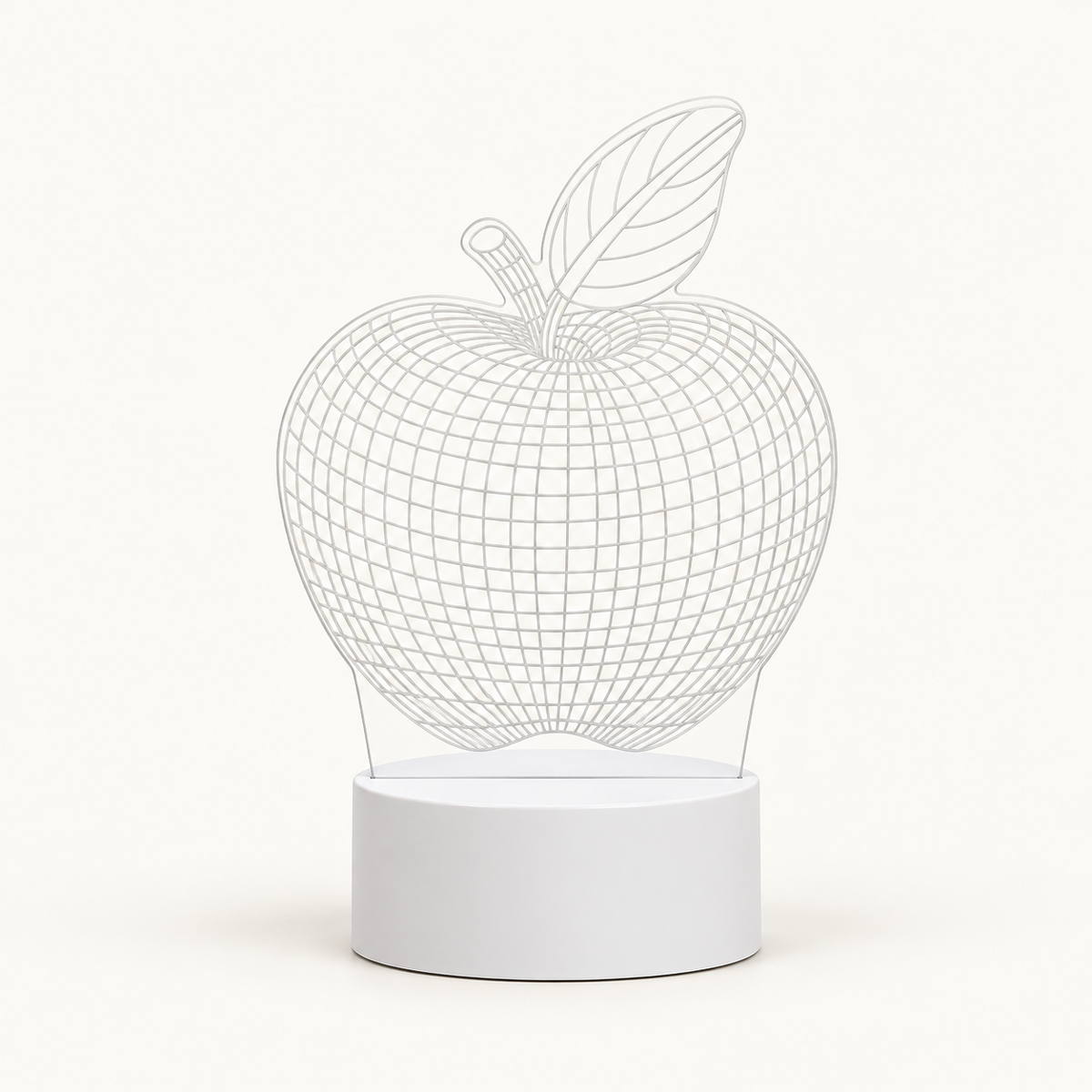 
Little Glimmer – Acrylic 3D Illusion Night Lamp - Apple variant
