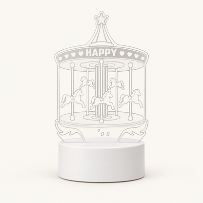 Little Glimmer – Acrylic 3D Illusion Night Lamp