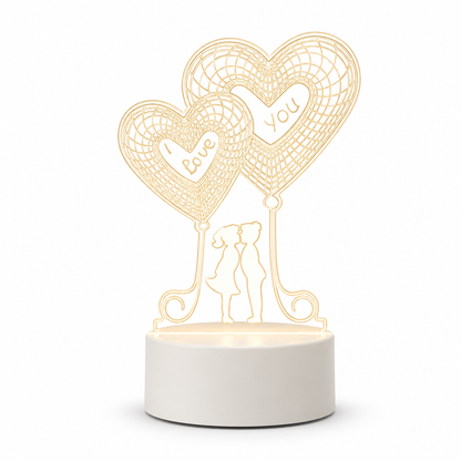 Little Glimmer – Acrylic 3D Illusion Night Lamp