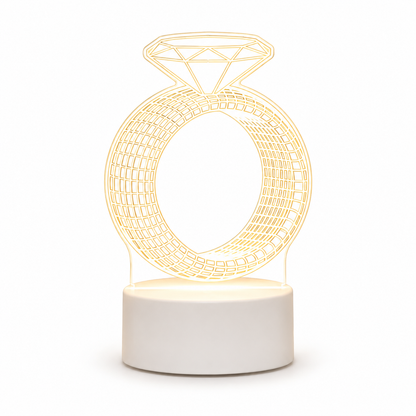 Little Glimmer – Acrylic 3D Illusion Night Lamp