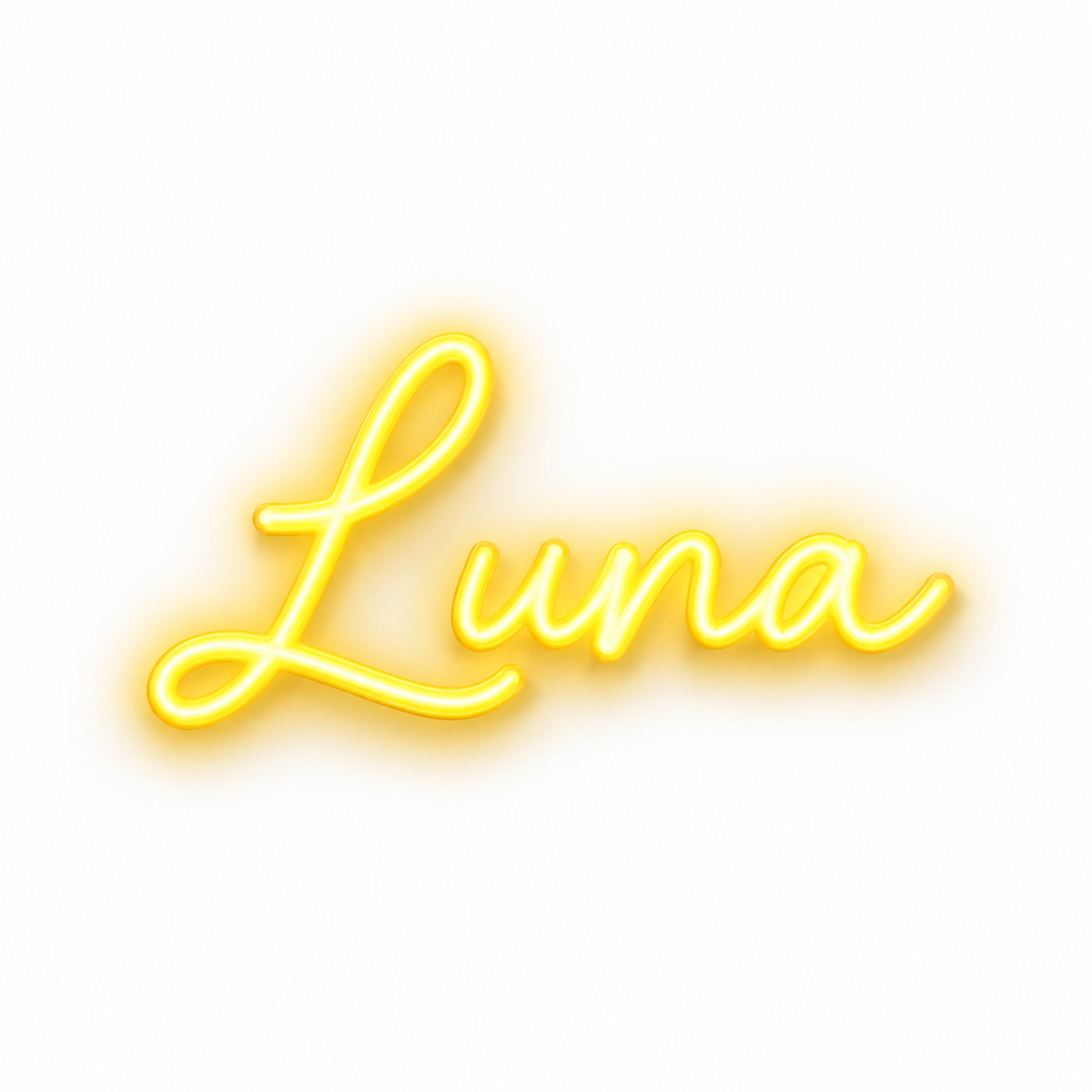 
Name Neon – Custom LED Neon Name Lamp - studio view