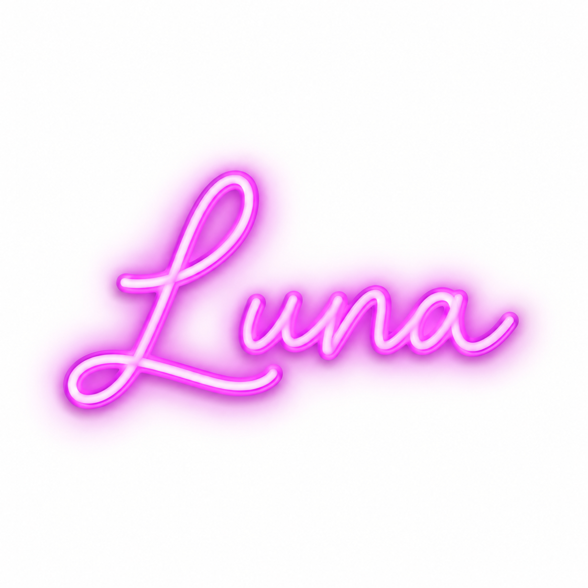 
Name Neon – Custom LED Neon Name Lamp - studio view