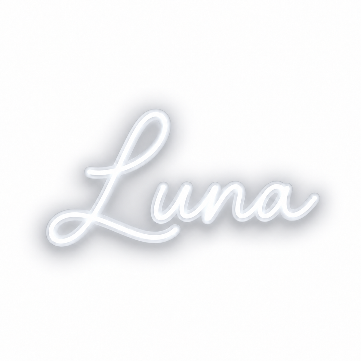 Name Neon – Custom LED Neon Name Lamp - studio view